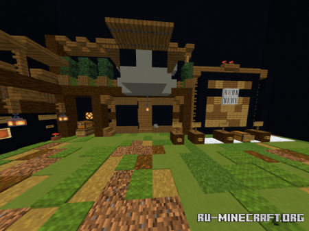 Скачать 7 Minigames For Pvp Practice для Minecraft PE