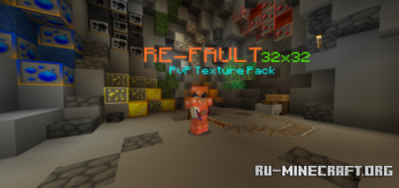 RE-FAULT PvP [32x32]  Minecraft PE 1.16