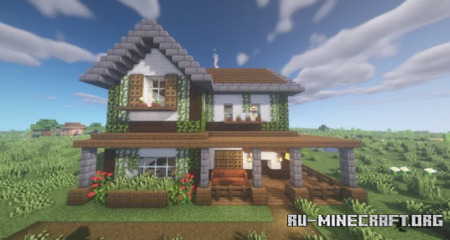  Farmhouse by baph  Minecraft