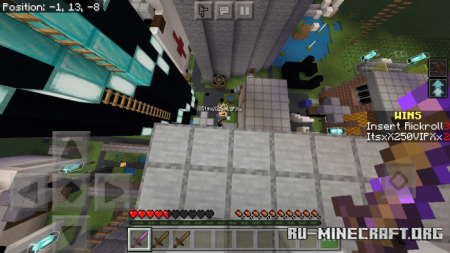 ������� Sword Battle Wars ��� Minecraft PE