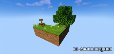 ������� Skyblock with Structures by SrCamerot ��� Minecraft PE