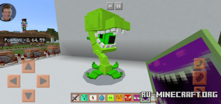 Plants vs Zombies Map v6 by LiL Craft YT  Minecraft PE