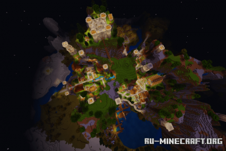 ������� Medieval Highlands � Atlantis ��� Minecraft PE