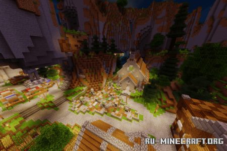 ������� Medieval Highlands � Atlantis ��� Minecraft PE