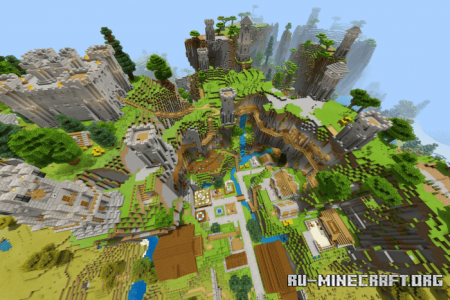������� Medieval Highlands � Atlantis ��� Minecraft PE