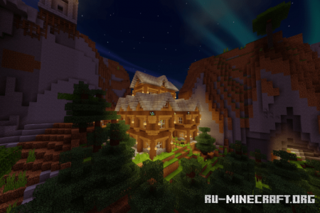 ������� Medieval Highlands � Atlantis ��� Minecraft PE