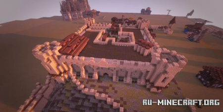  Fortress at Syracuse, Sicily  Minecraft