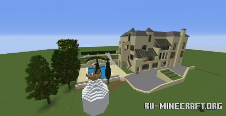 ������� Katy Perry's Hollywood Hills House ��� Minecraft