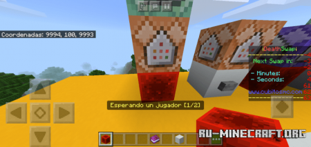  Death Swap (Map/Minigame/PvP)  Minecraft PE