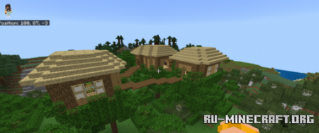 ������� Three Connected Treehouses ��� Minecraft PE