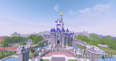 ������� Tokyo Disneyland Resort ��� Minecraft PE