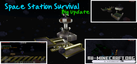 Скачать Survival Space Station для Minecraft PE