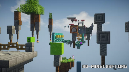 Скачать Duo Parkour by TheGabricraft для Minecraft