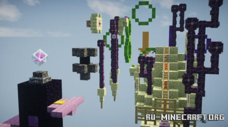 Скачать Duo Parkour by TheGabricraft для Minecraft