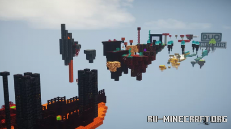 Скачать Duo Parkour by TheGabricraft для Minecraft
