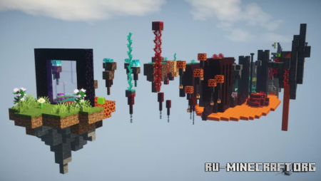 Скачать Duo Parkour by TheGabricraft для Minecraft