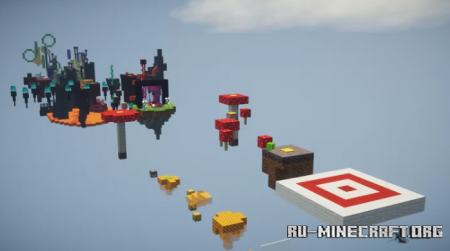 Скачать Duo Parkour by TheGabricraft для Minecraft