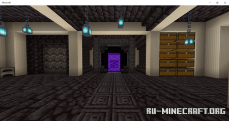 ������� Nether Base by LwB3618 ��� Minecraft PE