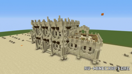  Desert Townhall  Minecraft