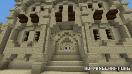  Desert Townhall  Minecraft