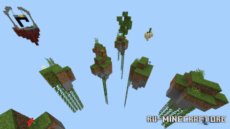 ������� The Sky Island�s ��� Minecraft PE