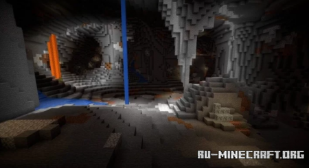 ������� Cave World by ShowText_UNKNOWN ��� Minecraft