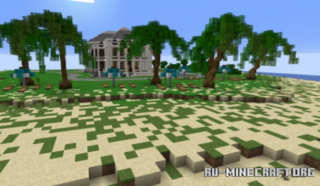 ������� Paradise Island and Mansion by Medievalone ��� Minecraft