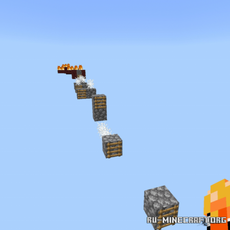 Скачать 9 Levels Parkour by XxleProGamerxX для Minecraft PE