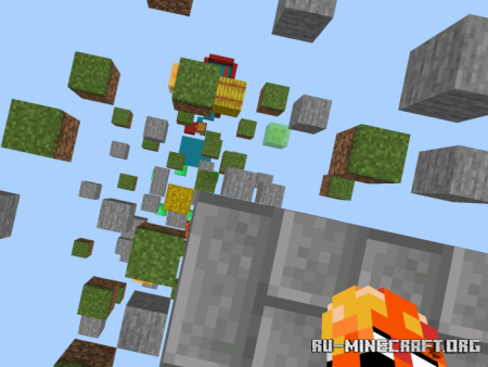 Скачать 9 Levels Parkour by XxleProGamerxX для Minecraft PE