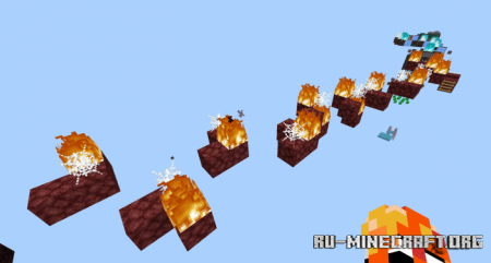 Скачать 9 Levels Parkour by XxleProGamerxX для Minecraft PE
