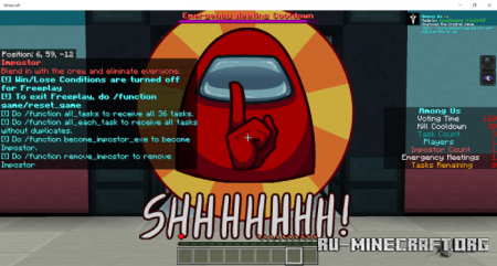 ������� MCBE Among Us v2 ��� Minecraft PE