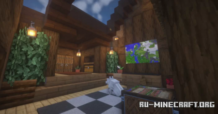  Modern House on a Snowy Mountain  Minecraft