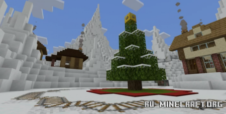 ������� Escape from Mount Ginger: A Christmas Rollercoaster ��� Minecraft