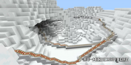 ������� Escape from Mount Ginger: A Christmas Rollercoaster ��� Minecraft