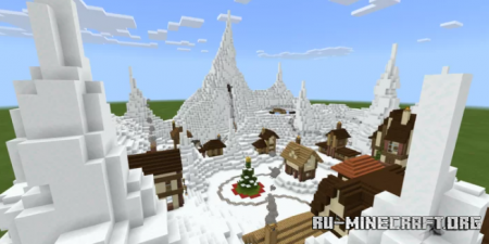 ������� Escape from Mount Ginger: A Christmas Rollercoaster ��� Minecraft