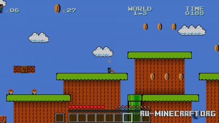 ������� Super Steve Bros ��� Minecraft