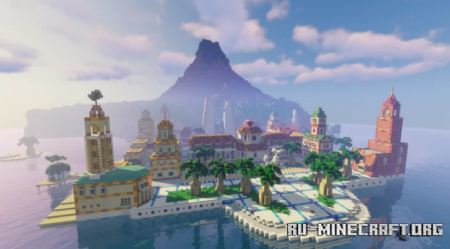 Delfino Plaza by yomikester238  Minecraft