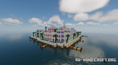 ������� Colorful Small Town by Yvent ��� Minecraft