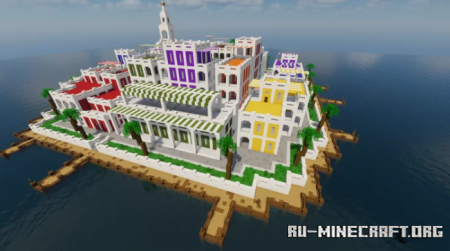 ������� Colorful Small Town by Yvent ��� Minecraft