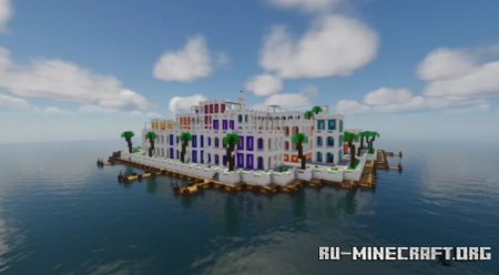 ������� Colorful Small Town by Yvent ��� Minecraft