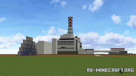  Chernobyl-type Nuclear Power Plant  Minecraft