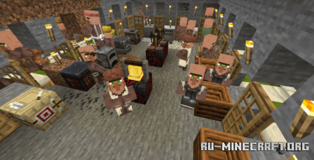 ������� Ore Villagers ��� Minecraft PE