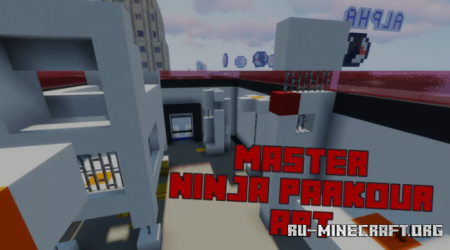 Скачать Ninja Parkour : Warrior Showcase для Minecraft