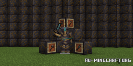 Скачать Biroj Netherite для Minecraft PE 1.16