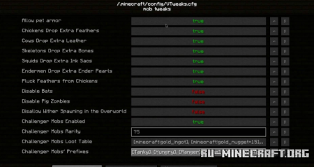  V-Tweaks  Minecraft 1.16.4