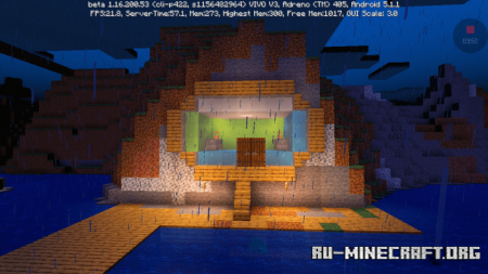 Скачать KGPE Shaders для Minecraft PE 1.16