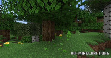  Falling Leaves  Minecraft 1.16.4