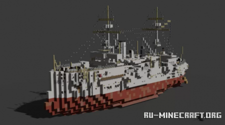 ������� Ironclad IJN Fuso ��� Minecraft