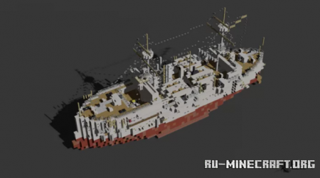 ������� Ironclad IJN Fuso ��� Minecraft