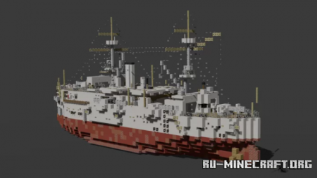 ������� Ironclad IJN Fuso ��� Minecraft